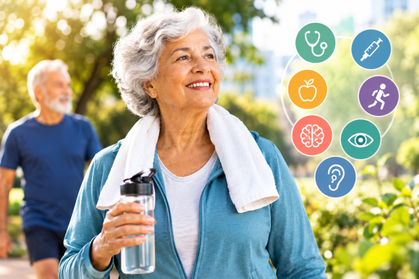 Cuidados preventivos depois dos 60 anos